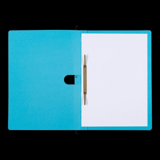 Dosar Suspendat Cu Sina Elba Ultimate A4, Carton 240g/mp, Blue Angel, Capacitate 200 File, Orificiu Deget Pentru Manevrare, Porteticheta, Culoare Albastru