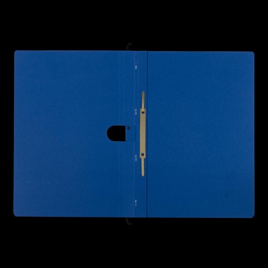 Dosar Suspendat Cu Sina Elba Ultimate A4, Carton 240g/mp, Blue Angel, Capacitate 200 File, Orificiu Deget Pentru Manevrare, Porteticheta, Culoare Albastru Inchis
