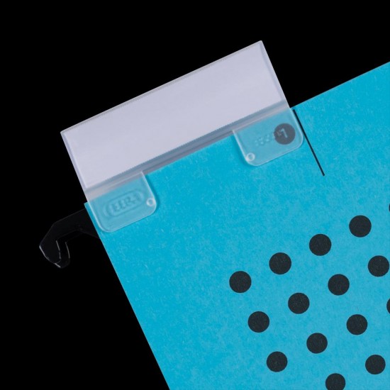 Dosar Suspendat Cu Burduf Elba Ultimate A4, Carton 240g/mp, Blue Angel, Capacitate 330 File, Porteticheta, Culoare Albastru