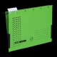 Dosar Suspendat Cu Burduf Elba Ultimate A4, Carton 240g/mp, Blue Angel, Capacitate 330 File, Porteticheta, Culoare Verde
