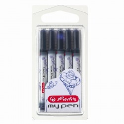 Patroane Universal My.pen Albastru Set5