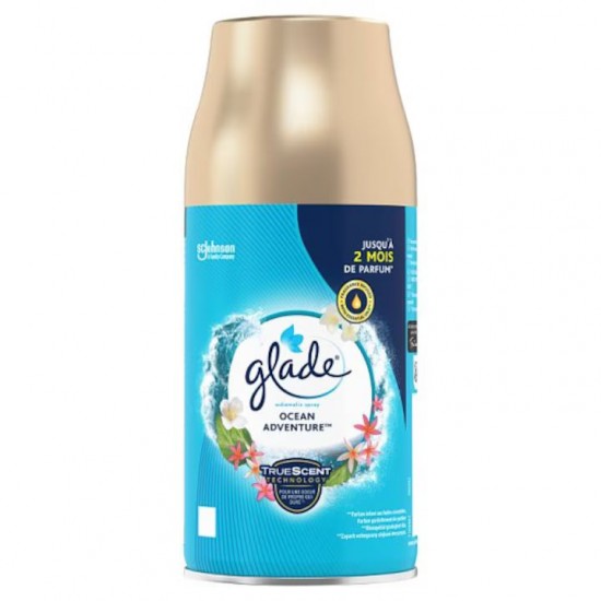 Pachet Promo: 2x Glade Odorizant Spray Rezerva Floral Blossom 269ml +  2x Glade Odorizant Spray Rezerva Ocean 269ml
