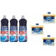 Pachet Promo: 3x Finish Solutie Curatare Masina Vase Lemon 250ml + 3x Finish Solutie Clatire Masina Spalat Vase 800ml