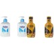 Pachet Promo: 2x Sapun Lichid Malizia Crema De Lapte 300 Ml + 2x Spumant De Baie Malizia Cu Argan Si Vanilie 1l