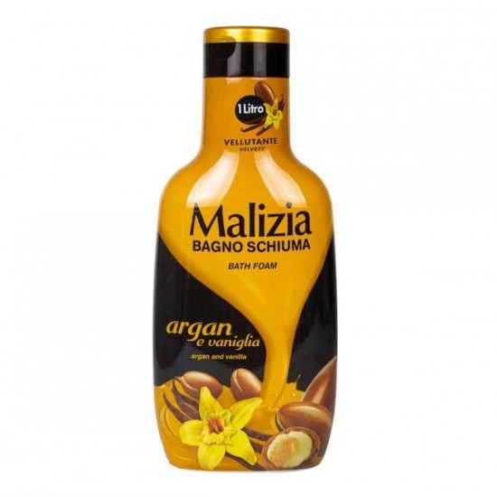 Pachet Promo: 2x Sapun Lichid Malizia Crema De Lapte 300 Ml + 2x Spumant De Baie Malizia Cu Argan Si Vanilie 1l