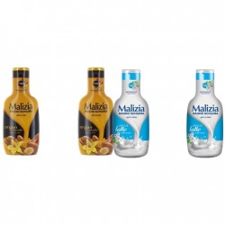 Pachet Promo: 2x Spumant De Baie Malizia Cu Ulei De Argan Si Vanilie + 2x Spumant De Baie Malizia Milk Cream 1l