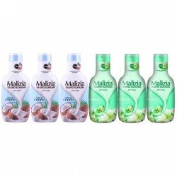 Pachet Promo: 3x Spumant De Baie Malizia Latte Di Cocco 1l + 3x Spumant De Baie Malizia Cu Mosc Alb 1l