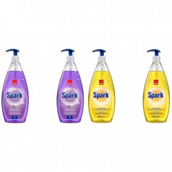 Pachet Promo: 2x Sano Spark Detergent Lichid Pentru Vase Parfum De Lamaie 1 L + 2x Sano Spark Detergent Lichid Pentru Vase Parfum Lavanda 1 L