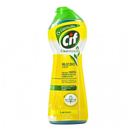 Pachet Promo: 2x Cif Professional Lemon 750 Ml + 2x Cif Cream Lemon 300 Ml