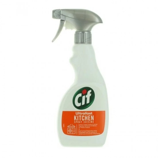 Pachet Promo: 2x Cif Spray  Bucatarie 500 Ml + 2x Cif Spray Candeggina Lavanda 650 Ml