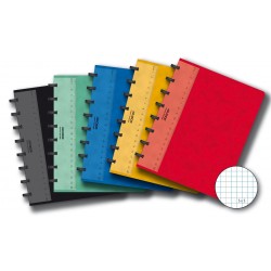 Caiet A5, 72 File - 90g/mp, Coperta Carton Color Embosat, Aurora Adoc - Matematica