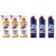 Pachet Promo: 3x Domestos Spray Spuma Baie Lamaie 435 Ml + 3x Domestos Original 750 Ml