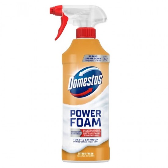 Pachet Promo: 3x Domestos Spray Spuma Baie Lamaie 435 Ml + 3x Domestos Original 750 Ml