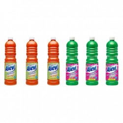 Pachet Promo: 3x Solutie Pardoseli Asevi 1l Portocala + 3x Solutie Pardoseli Asevi 1l Green