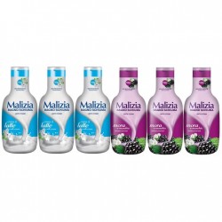 Pachet Promo: 3x Spumant De Baie Malizia Milk Cream  1l + 3x Spumant De Baie Malizia Mure Mora 1l