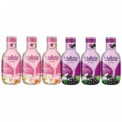Pachet Promo: 3x Spumant De Baie Malizia Cu Fiori Di Lotto 1l + 3x Spumant De Baie Malizia Mure Mora 1l