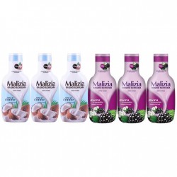 Pachet Promo: 3x Spumant De Baie Malizia Latte Di Cocco 1l + 3x Spumant De Baie Malizia Mure Mora 1l