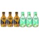 Pachet Promo: 3x Spumant De Baie Malizia Cu Ulei De Argan Si Vanilie + 3x Spumant De Baie Malizia Cu Mosc Alb 1l