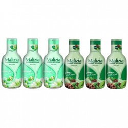Pachet Promo: 3x Spumant De Baie Malizia Cu Mosc Alb 1l + 3x Spumant De Baie Malizia Pino 1l
