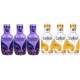 Pachet Promo: 3x Spumant De Baie Malizia Cu Petale De Iris 1l + 3x Spumant De Baie Malizia Cu Miere Si Ghimbir 1l