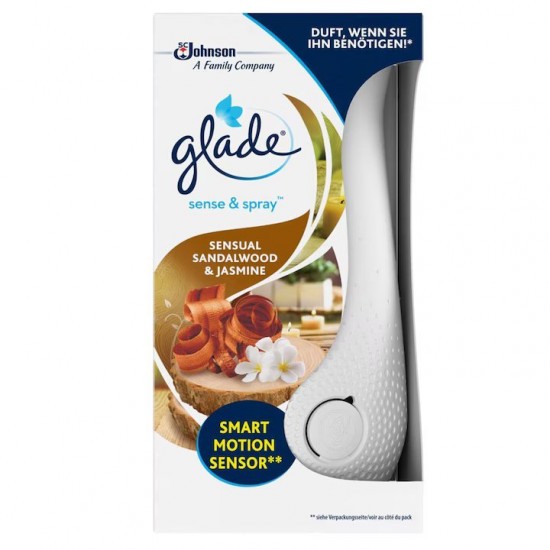 Pachet Promo: 2x Gel Odorizant Glade Marin 150 G + 2x Set Odorizant Electric Sense&spray Plus Rezerva Glade Sandalwood Si Jasmine 18 Ml