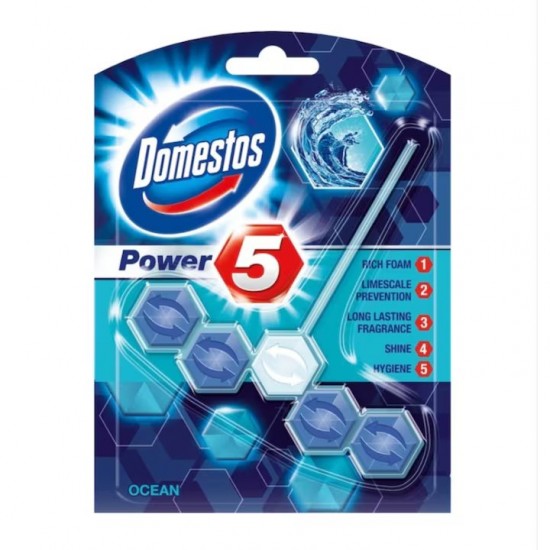 Pachet Promo: 3x Domestos Original 750 Ml + 3x Domestos Power 5 Ocean 55 G