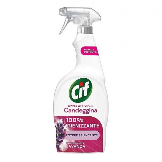 Pachet Promo: 2x Cif Spray Candeggina Lavanda 650 Ml + 2x Cif Cream Original 300 Ml