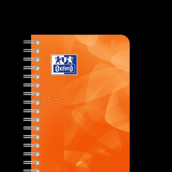 Caiet Oxford Lagoon, 9x14 90f, Spira Dubla, Coperta Pp, Patratele, Mix Culori