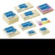 Bloc Notite Adezive Bantex Post It, 125x75mm, 100 File, Culoare Galben