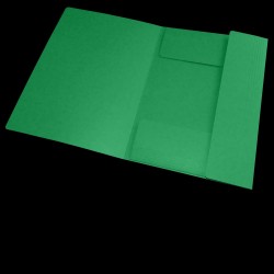 Dosar Mapa Oxford Topfile A4, Capacitate 200 File, Inchidere Cu Elastic, Pefc, 3 Clape, Index, Culoare Verde