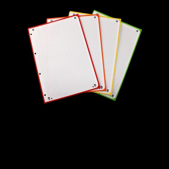 Caiet Organizator Oxford Europeanbook Students, A4+ 120f, Hartie Optik 90g/mp, Spira Dubla, Scribzee, Pefc, Culoare Maro