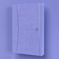 Caiet Premium Cu Elastic Oxford Signature, A5 80f, Hartie Optik 90g/mp, Scribzee, Coperta Rigida, Semn Carte, Buzunar Interior Pliabil Pe Coperta Spate, Colturi Rotunjite, Pagina Info Personale, Dictando, Diverse Culori Pastel