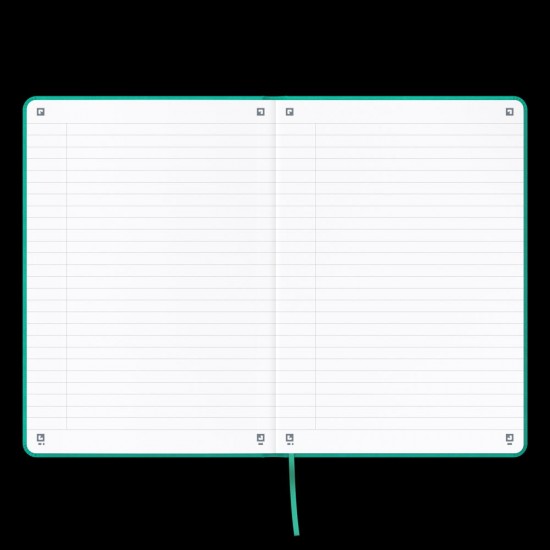 Caiet Premium Cu Elastic Oxford Signature, A5 80f, Hartie Optik 90g/mp, Scribzee, Coperta Rigida, Semn Carte, Buzunar Interior Pliabil Pe Coperta Spate, Colturi Rotunjite, Pagina Info Personale, Dictando, Diverse Culori Pastel