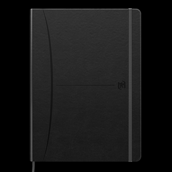 Caiet Premium Cu Elastic Oxford Signature, B5 80f, Hartie Optik 90g/mp, Scribzee, Coperta Rigida, Semn Carte, Buzunar Interior Pliabil Pe Coperta Spate, Colturi Rotunjite, Pagina Info Personale, Patratele, Diverse Culori