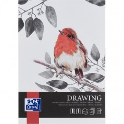 Bloc Desen Oxford Drawing A4, 25 File, Hartie 200g/mp, FscÃ‚Â® Mix70%, Colectia Artistic