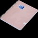 Caiet Oxford Touch Pastel, A4 80 File, Hartie Optik 90g/mp, Spira Dubla, Scribzee, Coperta Plastifiata Flexibila Soft Touch, Pefc, Patratele, Diverse Culori Pastel