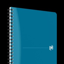 Caiet Organizator Oxford Office Oceanis, A5 90f, Hartie Optik 90g/mp, Spira Dubla, Scribzee, Coperta Pp, Pefc, Margini Duble Si Antet, Dictando, Diverse Culori