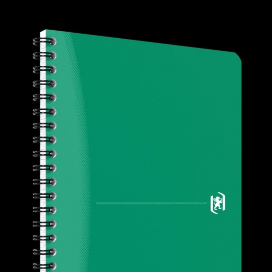 Caiet Organizator Oxford Office Oceanis, A5 90f, Hartie Optik 90g/mp, Spira Dubla, Scribzee, Coperta Pp, Pefc, Margini Duble Si Antet, Dictando, Diverse Culori