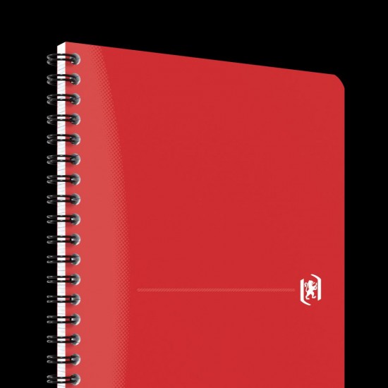 Caiet Organizator Oxford Office Oceanis, A5 90f, Hartie Optik 90g/mp, Spira Dubla, Scribzee, Coperta Pp, Pefc, Margini Duble Si Antet, Dictando, Diverse Culori