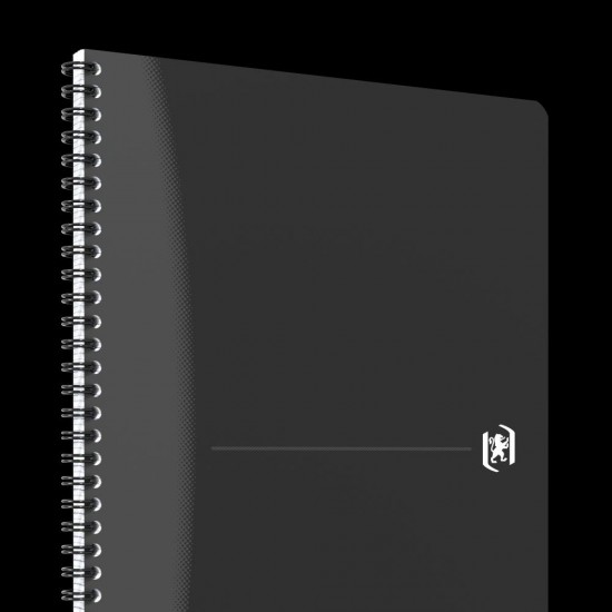 Caiet Organizator Oxford Office Oceanis, A4 90f, Hartie Optik 90g/mp, Spira Dubla, Scribzee, Coperta Pp, Pefc, Margini Duble Si Antet, Dictando, Diverse Culori