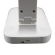 Lampa Unilux Led Kapa Portabila Pentru Birou, Design Modern Si Practic, Baterie Incorporata, Cablu Usb Inclus, Suport Telefon, Comutator Tactil 3 Niveluri, Material Abs, Culoare Alba