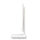 Lampa Unilux Led Kapa Portabila Pentru Birou, Design Modern Si Practic, Baterie Incorporata, Cablu Usb Inclus, Suport Telefon, Comutator Tactil 3 Niveluri, Material Abs, Culoare Alba