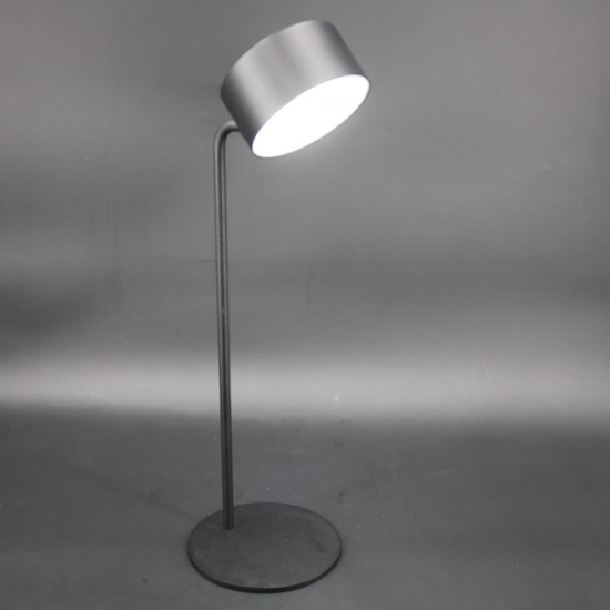 Lampa Unilux Led Sunset, Design Inovator, Cap Cu Bila Magnetica Rotativa 360Â°, Baterie 1800mah, 4h Iluminare Max, Buton Tactil Pentru Reglare Intensitate Si Culoare Lumina, Baza Antiderapanta, Metal/abs, Culoare Negru