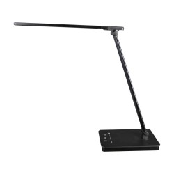 Lampa Unilux Led Novy, Pliabila, Compacta Si Practica, Tehnologie Led De Ultima Generatie, Culoare Negru