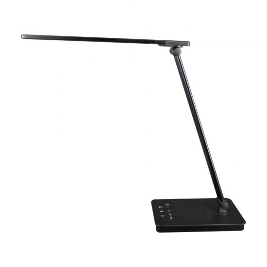 Lampa Unilux Led Novy, Pliabila, Compacta Si Practica, Tehnologie Led De Ultima Generatie, Culoare Negru