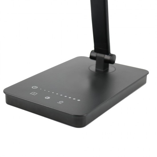 Lampa Unilux Led Novy, Pliabila, Compacta Si Practica, Tehnologie Led De Ultima Generatie, Culoare Negru