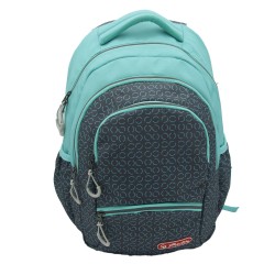 Rucsac Herlitz Zipper Pro: Ergonomic, Spatios, Poliester Reciclat Rezistent La Apa, Bretele Ajustabile, Banda/fermoare Reflectorizante, Motiv Circles