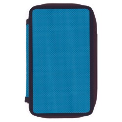 Penar Neechipat, 3 Fermoare, Fermoar Mare, Interior Textil, Dimensiune 20 X 13 X 6 Cm, Motiv Uniblue