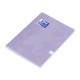 Caiet Oxford A4 60 File, Hartie Optik 80g/mp, Pefc, Coperta Plastifiata Flexibila Soft Touch, Margini Liniate, Colturi Rotunjite, Dictando, Motiv Touch Pastel