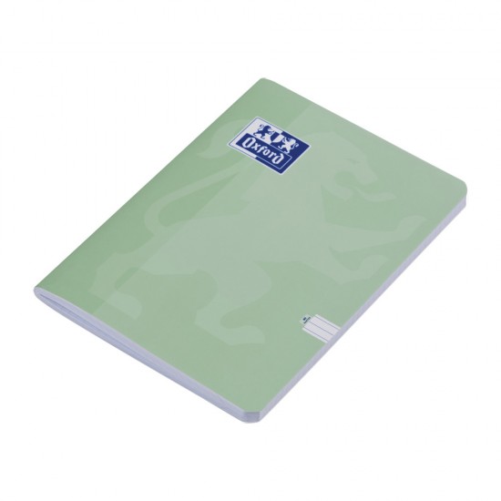 Caiet Oxford A4 60 File, Hartie Optik 80g/mp, Pefc, Coperta Plastifiata Flexibila Soft Touch, Margini Liniate, Colturi Rotunjite, Dictando, Motiv Touch Pastel